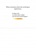 "A Certain Slant of Light"